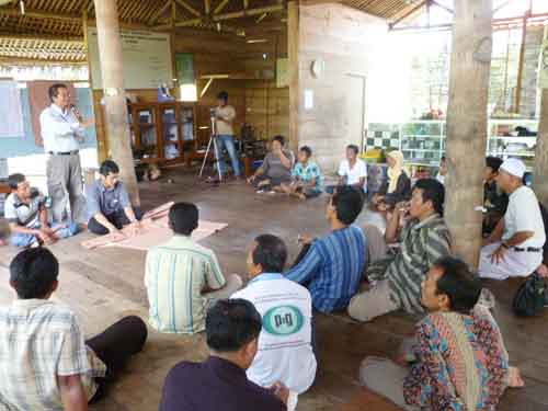 Rembug Kawasan kecamatan  Dukuh Seti, Pati yang diselenggarakan JMPPU28 – 30 Maret 2011